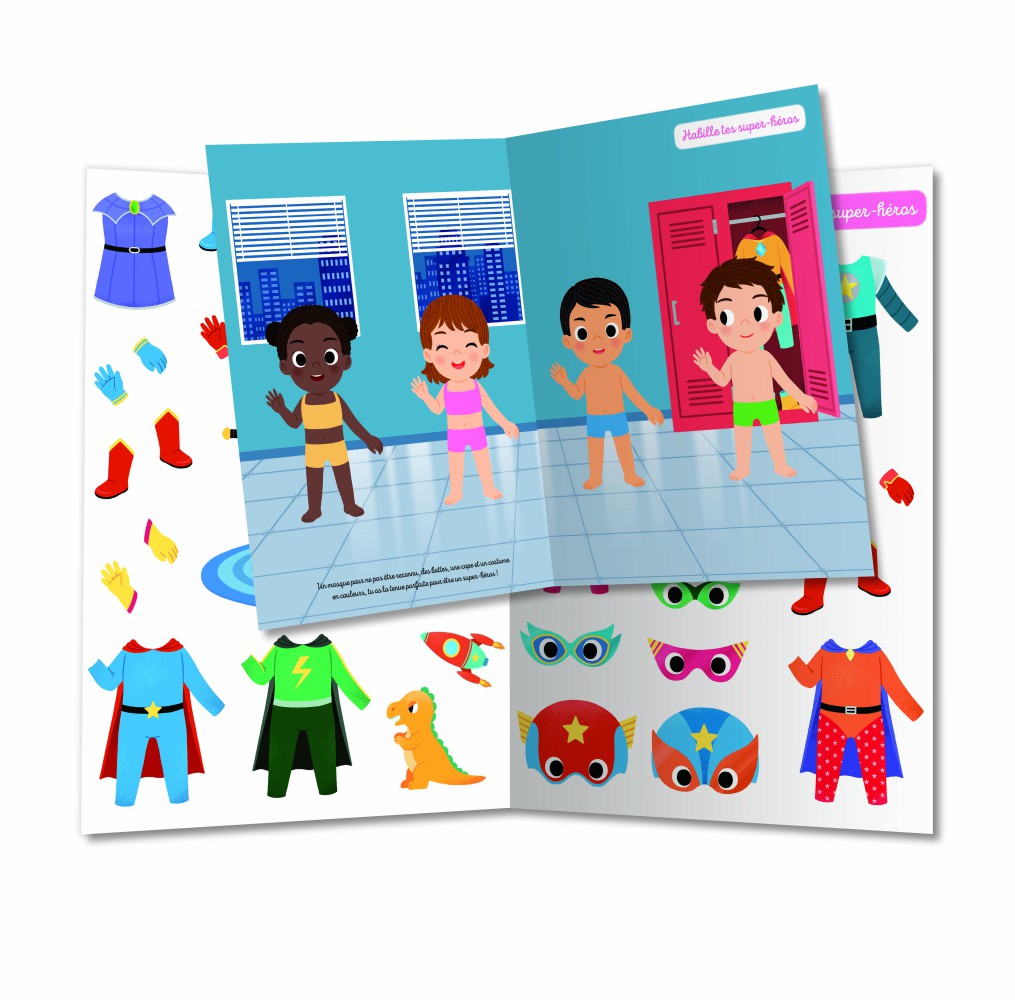 Mes Tout Premiers Autocollants - 250 Autocollants - Super-Héros Mes Tout Premiers Autocollants - 250 Autocollants - Super-Héros