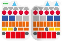 Gommettes Formes - L'aventure De Petit Camion De Pompier Gommettes Formes - L'aventure De Petit Camion De Pompier