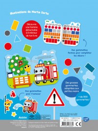 Gommettes Formes - L'aventure De Petit Camion De Pompier Gommettes Formes - L'aventure De Petit Camion De Pompier