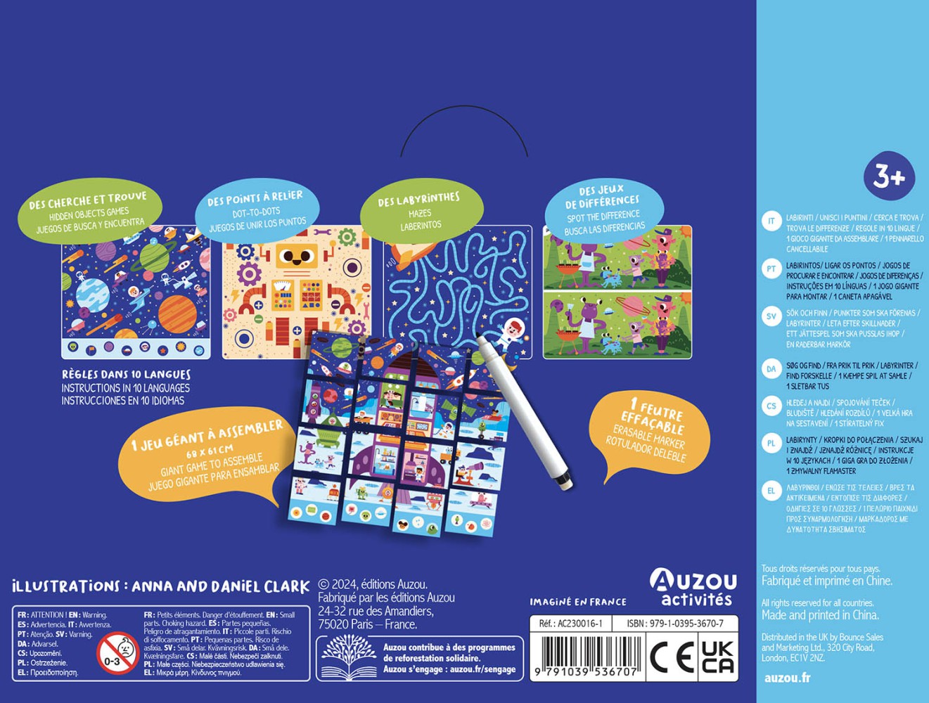 Ma Pochette De Jeux - 20 Jeux Dans L'espace ! Ma Pochette De Jeux - 20 Jeux Dans L'espace !