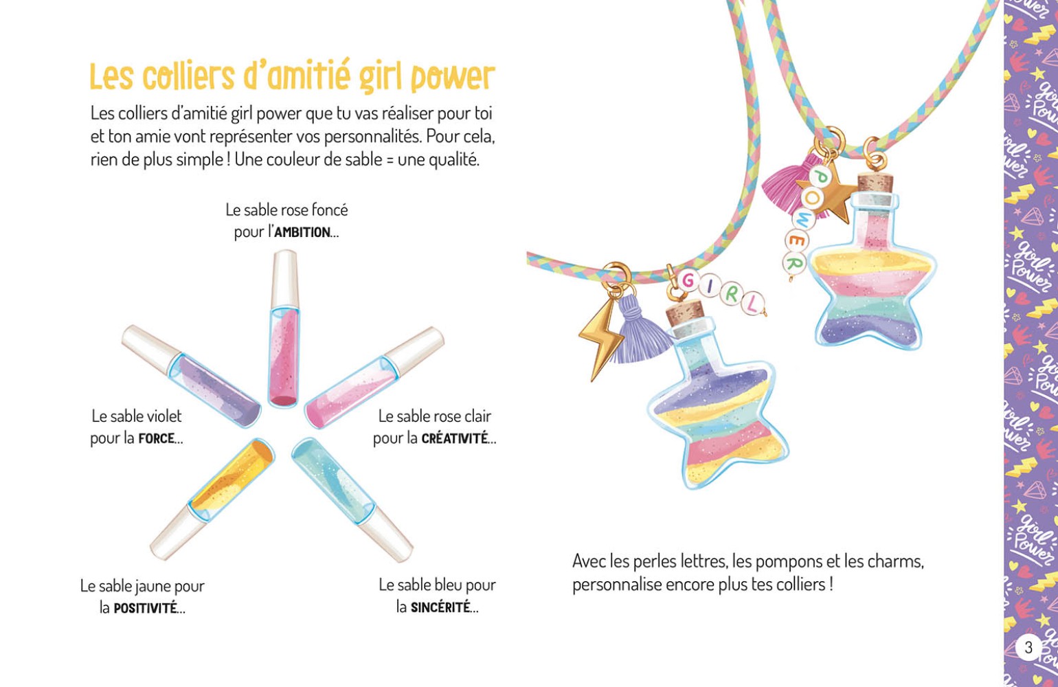 Mes Jolis Bijoux - Mes Colliers D'amitié Girl Power