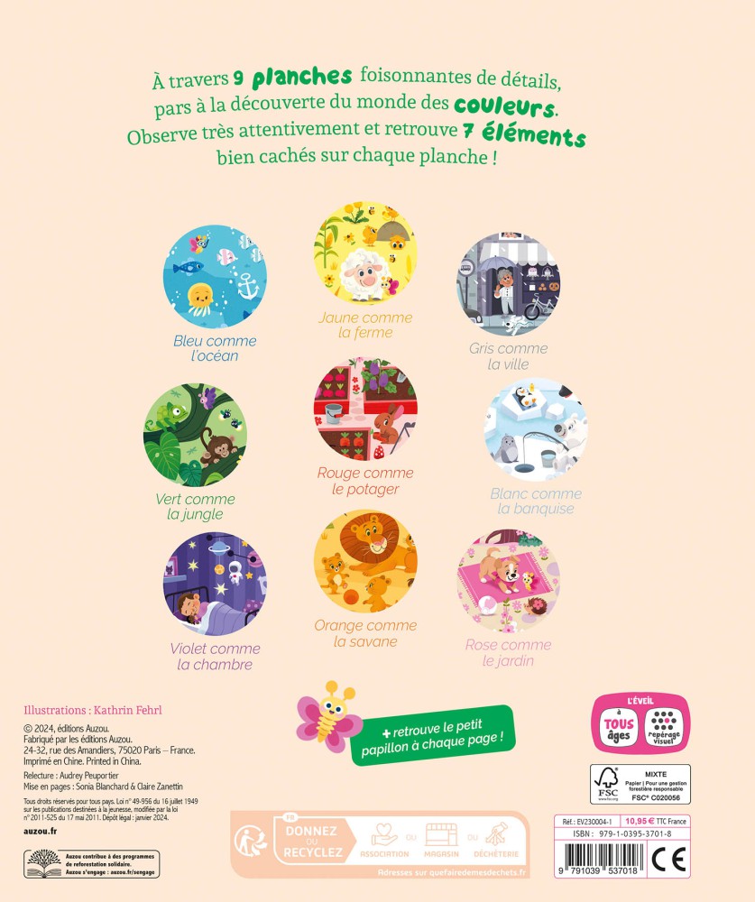 Cherche Et Trouve Des Tout-Petits - Les Couleurs Cherche Et Trouve Des Tout-Petits - Les Couleurs