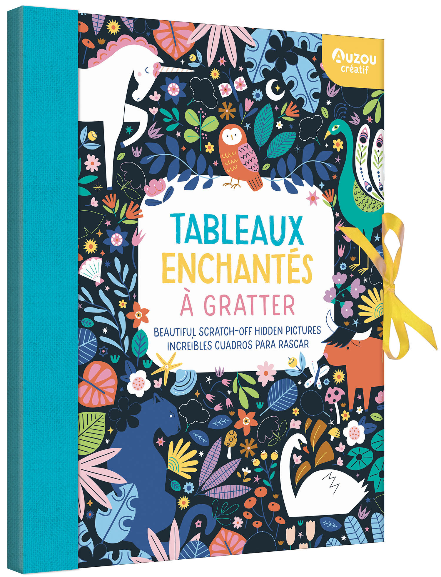 Mon cahier créa - Mes tableaux enchantés à gratter