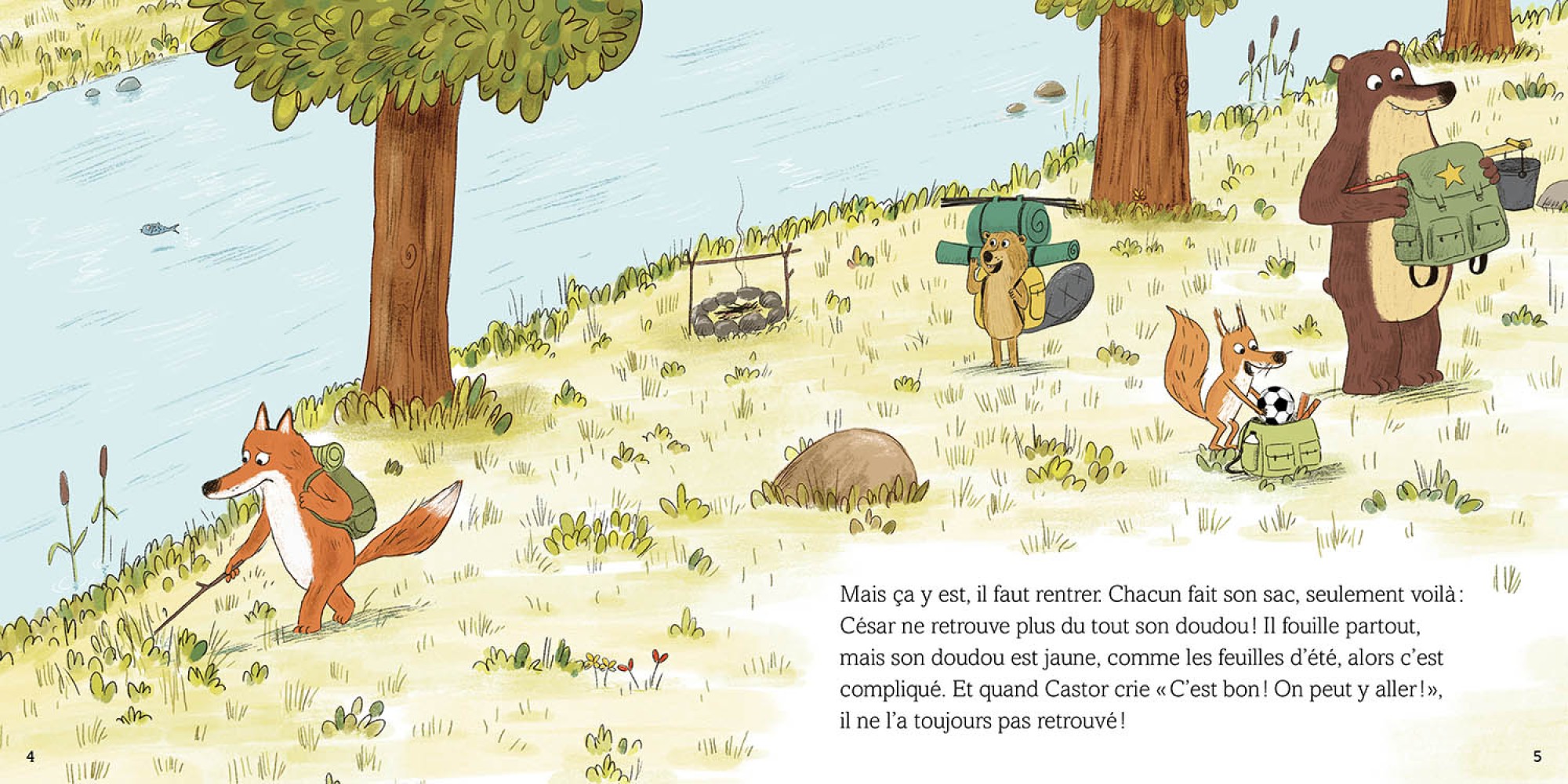 César Et Le Cache-Cache Des Saisons