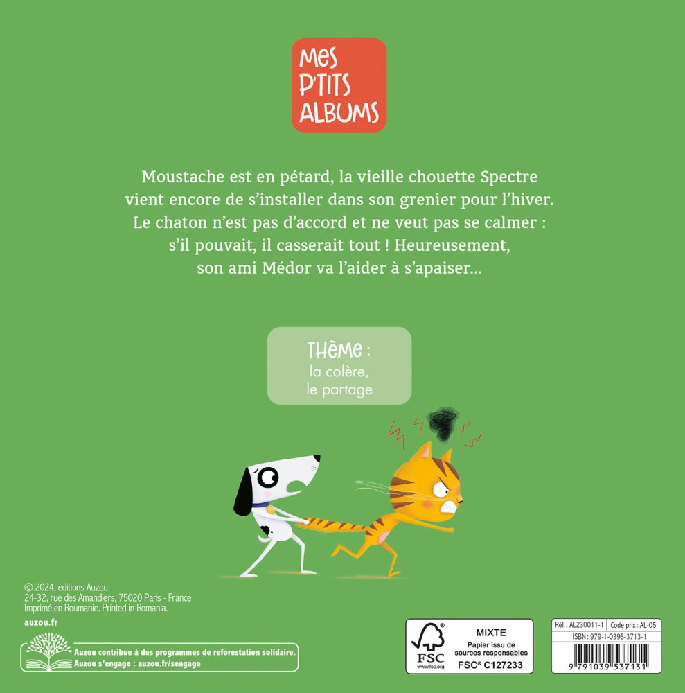 CALME-TOI, MOUSTACHE