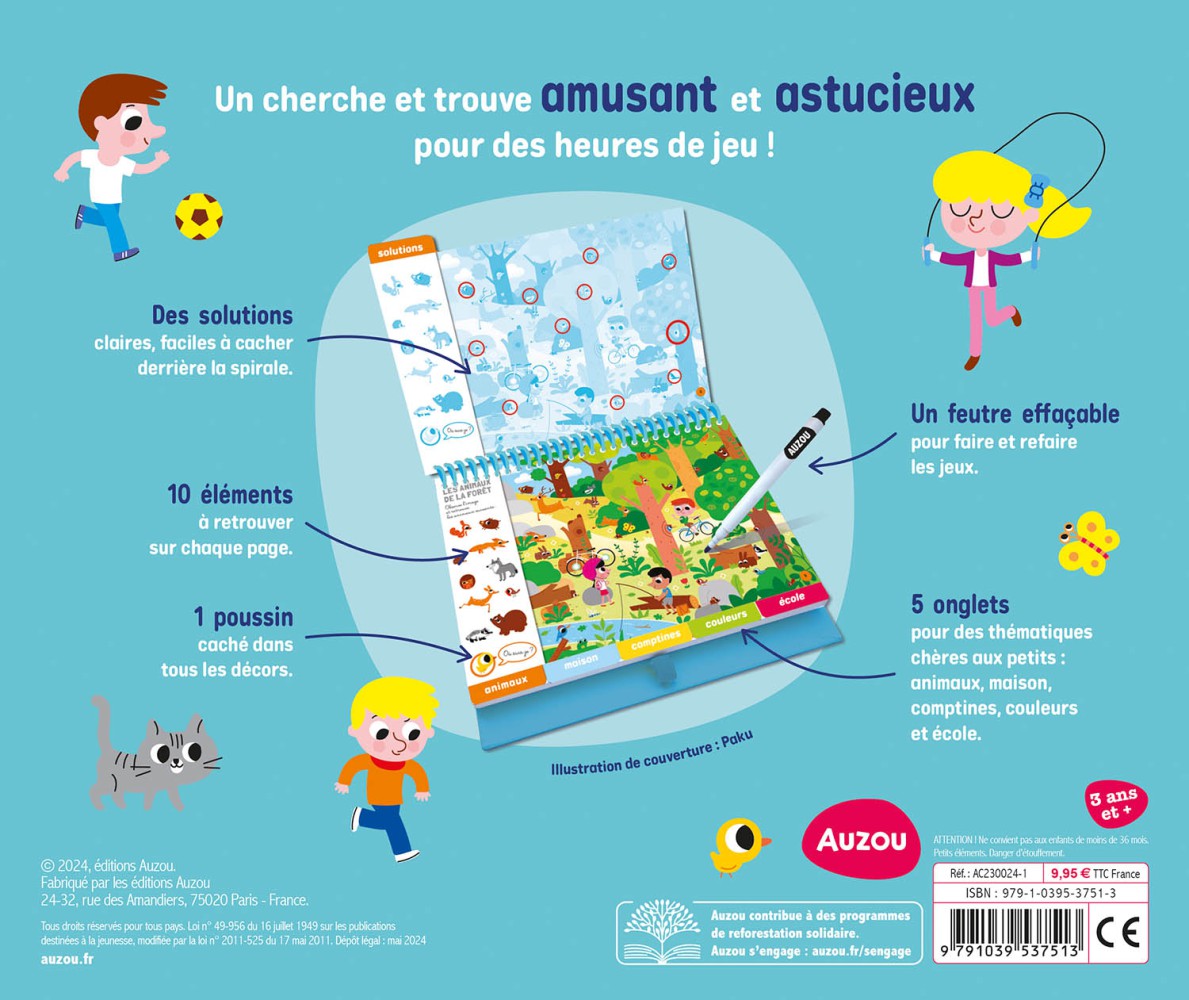 Bloc-notes cherche et trouve - Pour les tout-petits