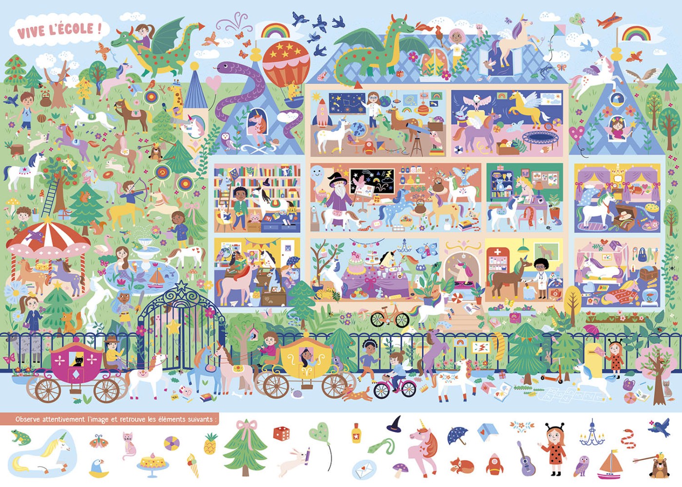 Cherche Et Trouve - Licornes Cherche Et Trouve - Licornes