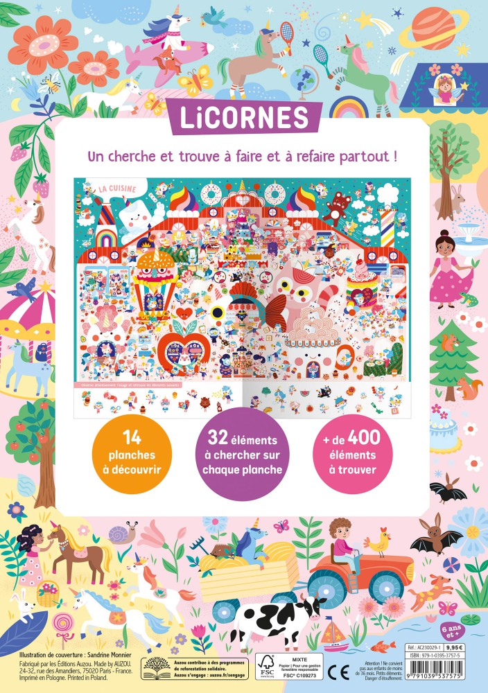CHERCHE ET TROUVE - LICORNES