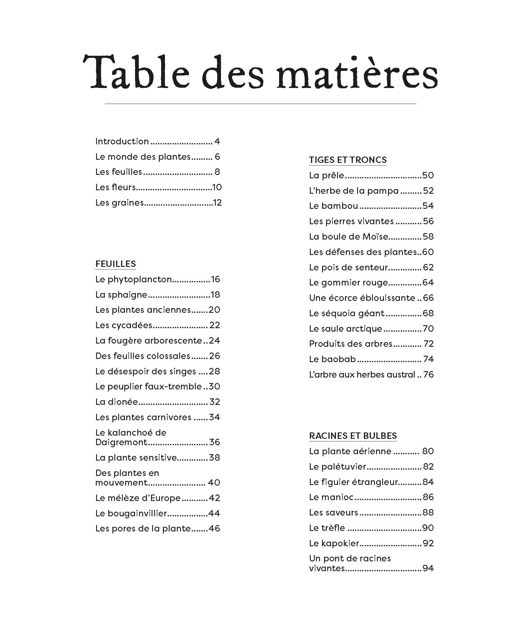 L'anthologie Insolite Des Plantes