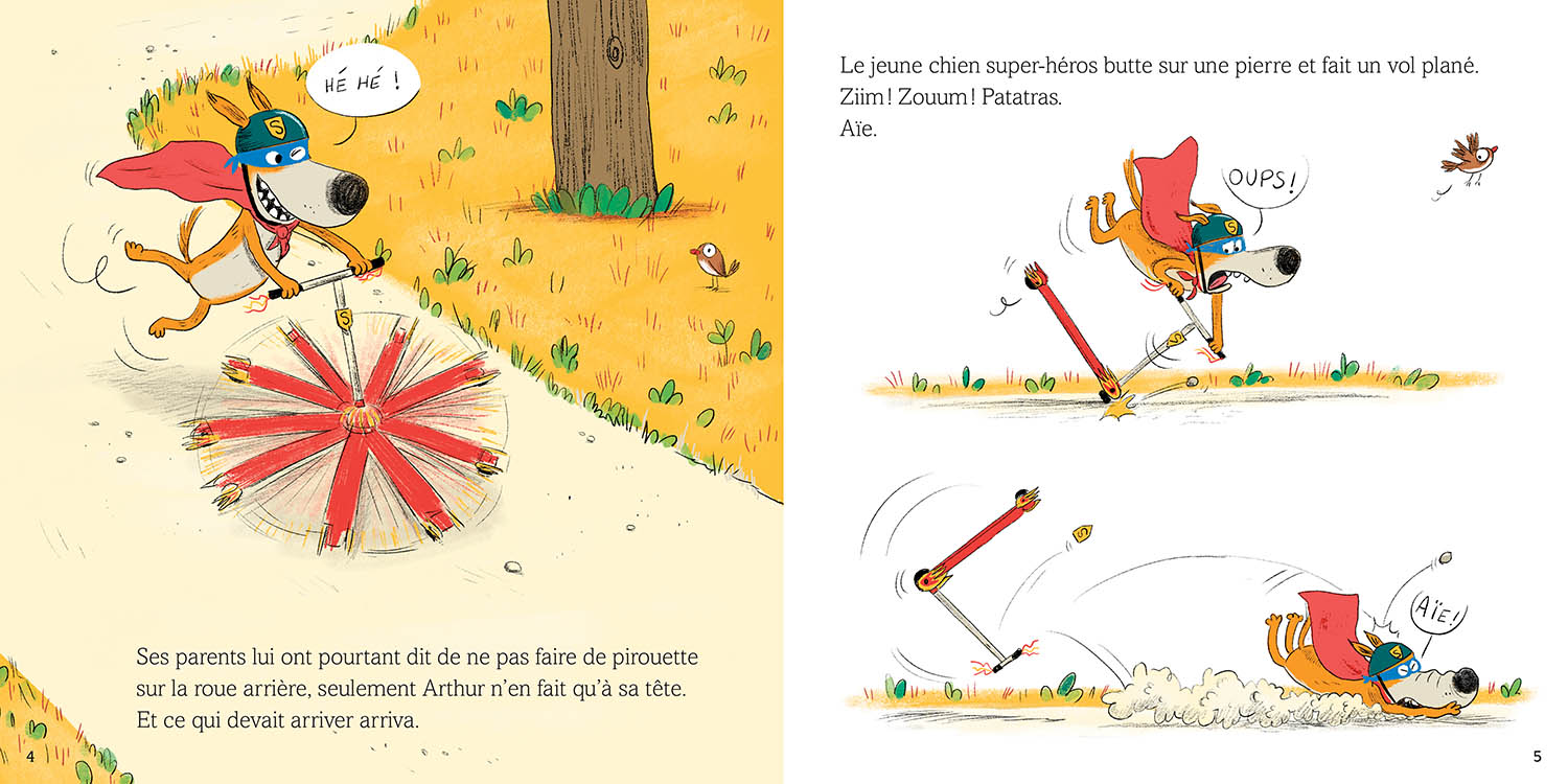 SUPER-ARTHUR A PEUR DES PIQURES