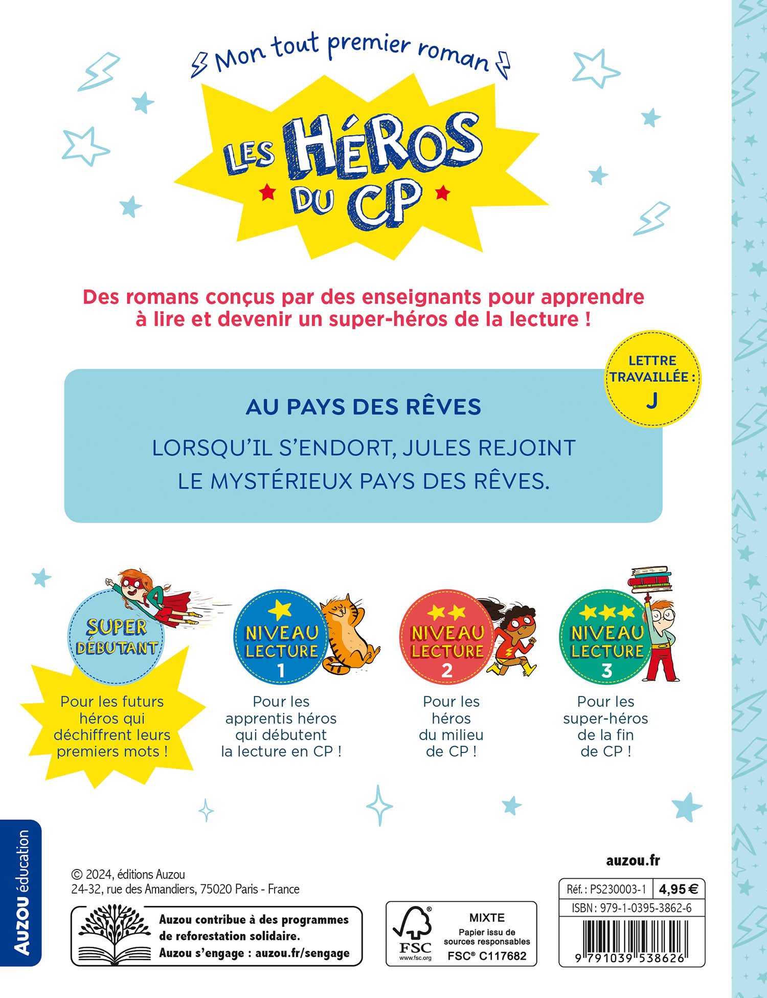 LES HEROS DU CP - SUPER DEBUTANT - AU PAYS DES REVES LES HEROS DU CP - SUPER DEBUTANT - AU PAYS DES REVES