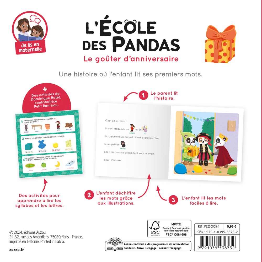 L'école Des Pandas - Le Goûter D'anniversaire L'école Des Pandas - Le Goûter D'anniversaire