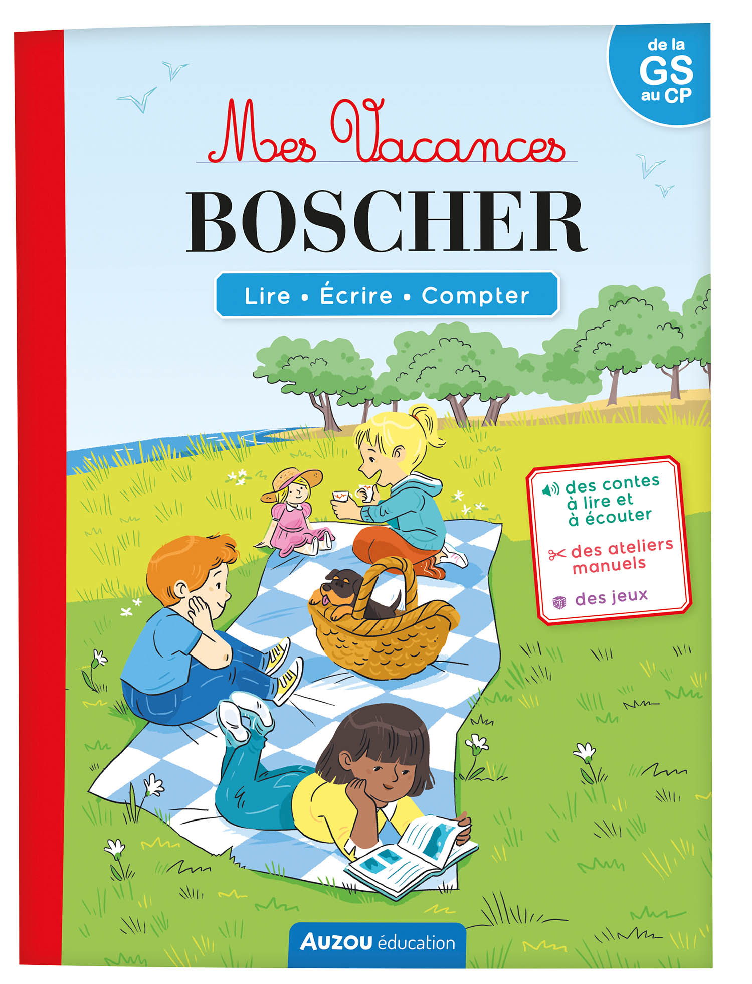 Mon cahier de vacances Boscher - de la GS au CP