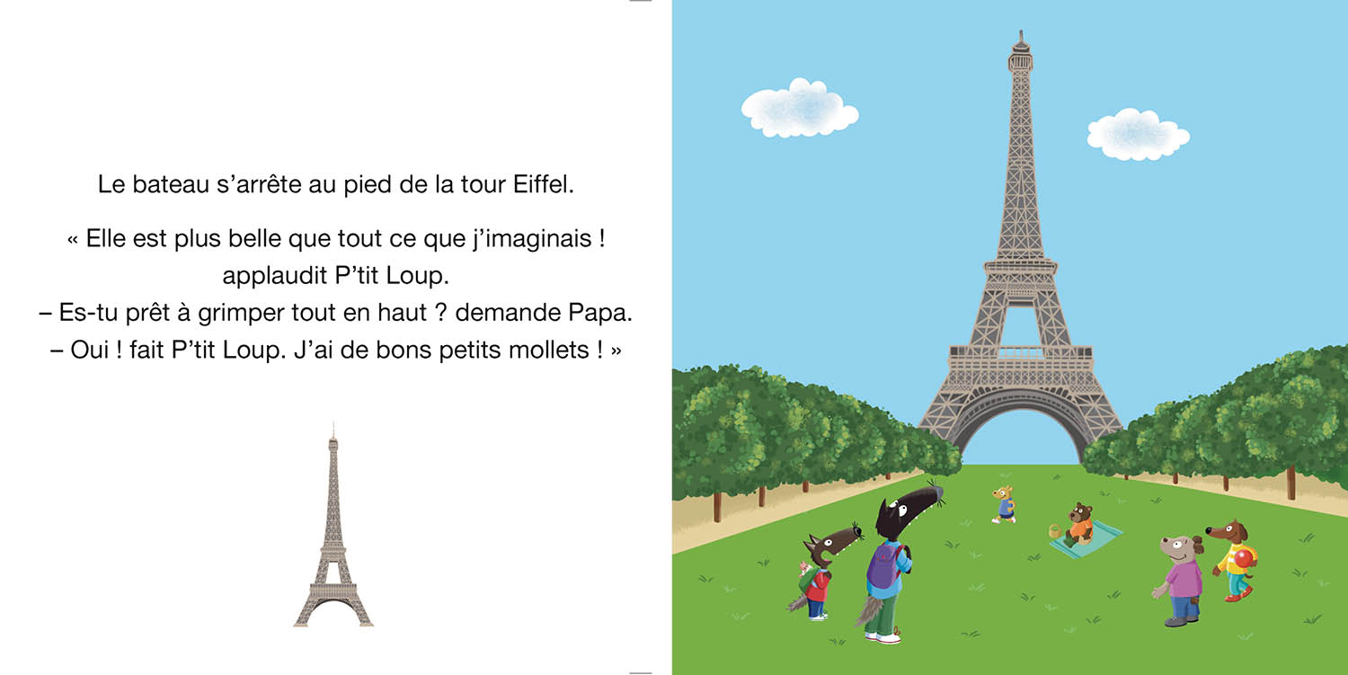 P'tit Loup Visite Paris P'tit Loup Visite Paris