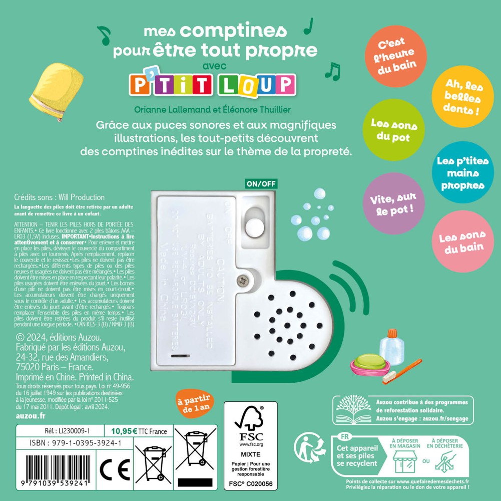 Mes Comptines Pour Être Tout Propre Mes Comptines Pour Être Tout Propre