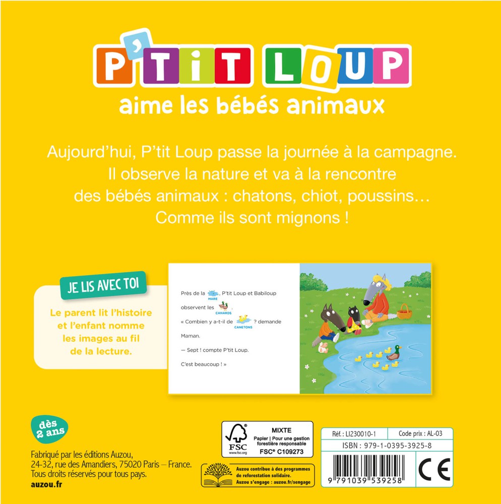 P'tit Loup Aime Les Bébés Animaux P'tit Loup Aime Les Bébés Animaux
