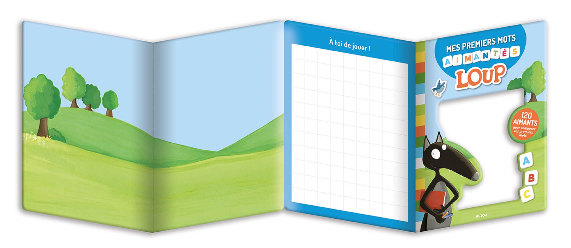 Mon Aventure Aimantée - Mes Premiers Mots Aimantés Loup