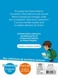 LE SECRET DE LA CANTINE - MES PREMIERES ENQUETES T17