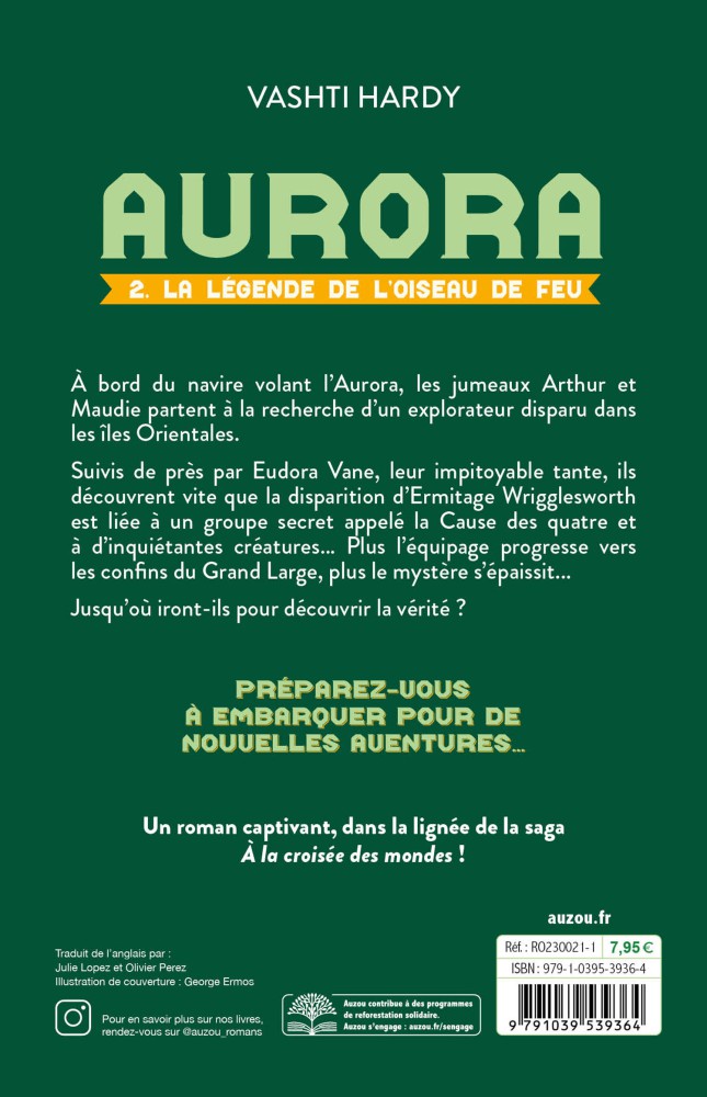 Aurora, La Légende De L'oiseau De Feu - Tome 2 - Poche Aurora, La Légende De L'oiseau De Feu - Tome 2 - Poche