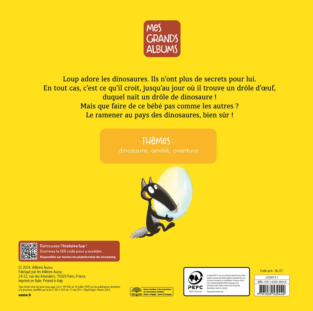 Le Loup Qui Adorait Les Dinosaures Le Loup Qui Adorait Les Dinosaures