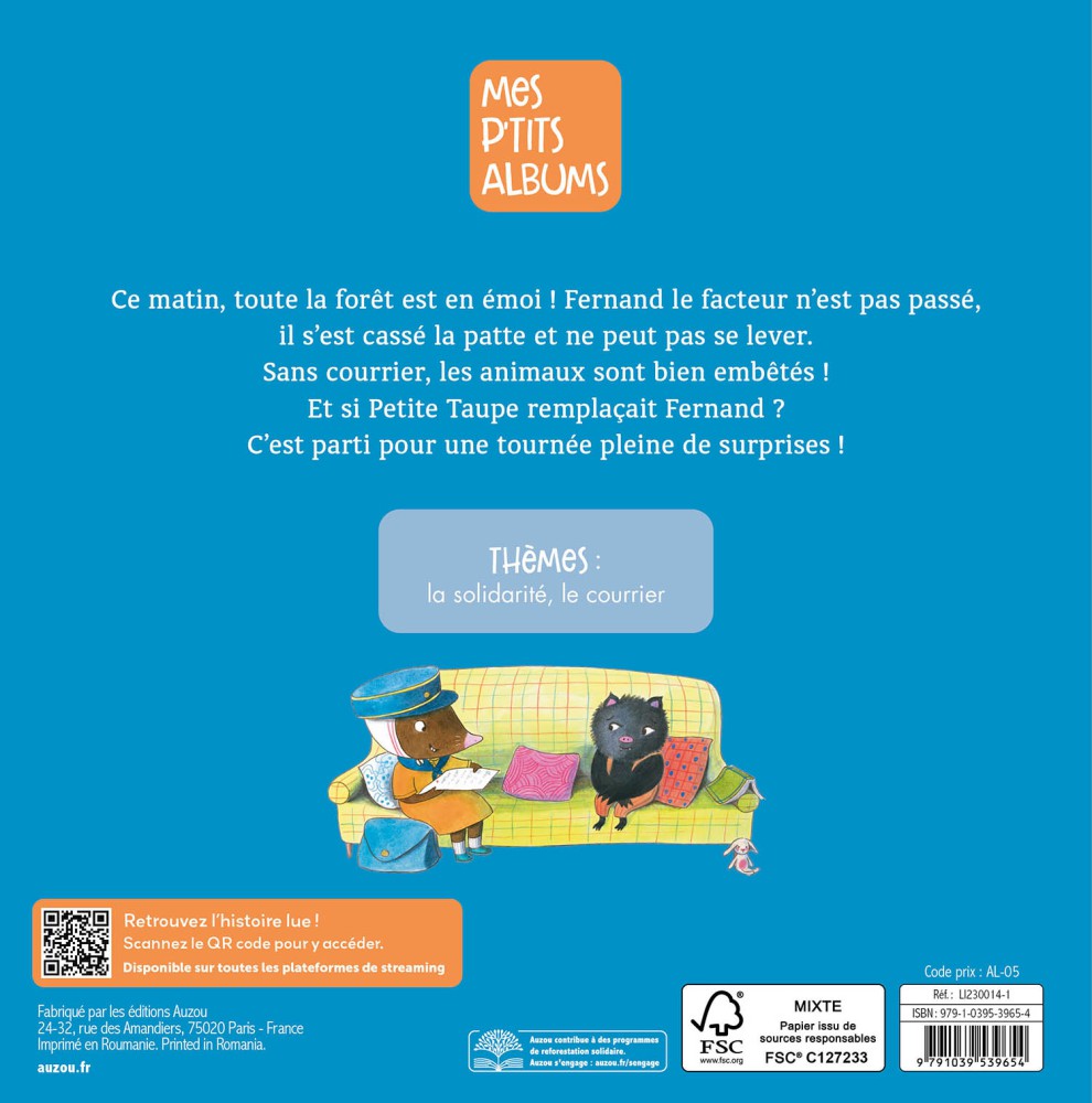 Petite Taupe - Le Facteur Est Passé Petite Taupe - Le Facteur Est Passé