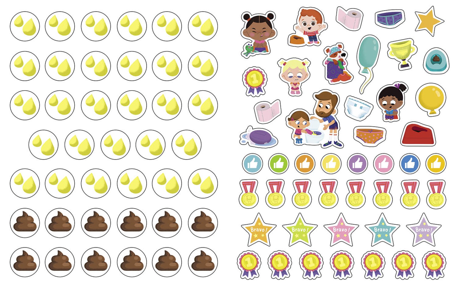 Je vais sur le pot - Mon cahier de gommettes Je vais sur le pot - Mon cahier de gommettes