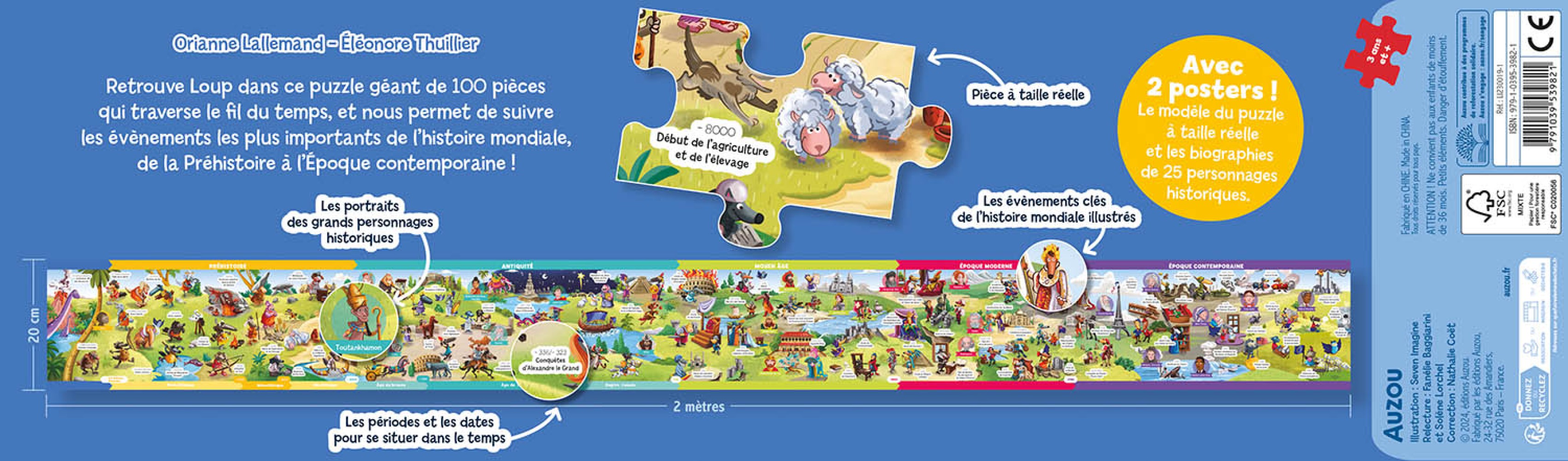 Mon Grand Puzzle De L'histoire Loup Mon Grand Puzzle De L'histoire Loup