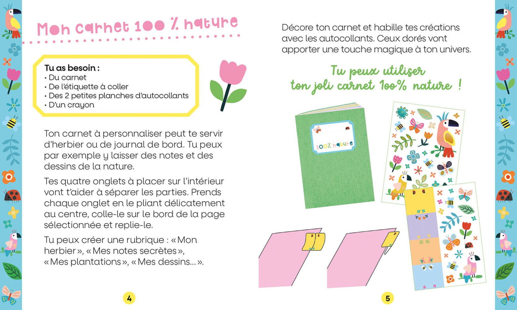 Ma boîte à trésors 100% nature