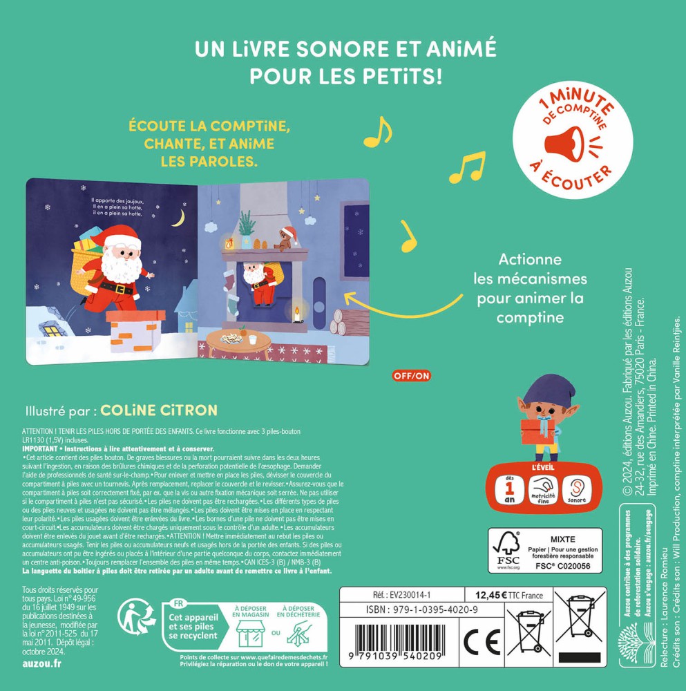 Ma Comptine De Noël - L'as-Tu Vu ?
