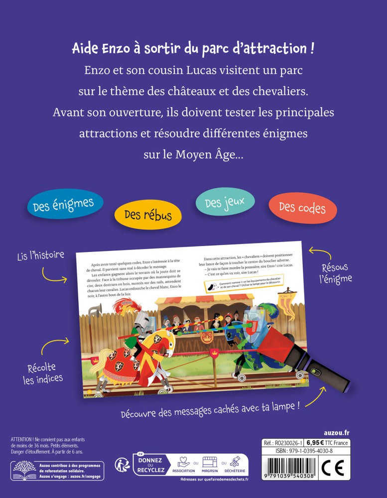 LE PARC DES CHEVALIERS MON ROMAN ENIGME MES PREMIERES ENQUETES