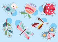 Ma Pochette De 100 Gommettes - Les P'tites Bêtes Ma Pochette De 100 Gommettes - Les P'tites Bêtes