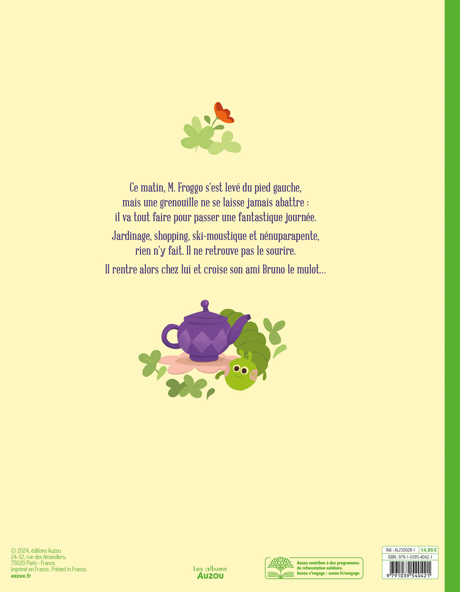 La Fantastique Journée De M. Froggo