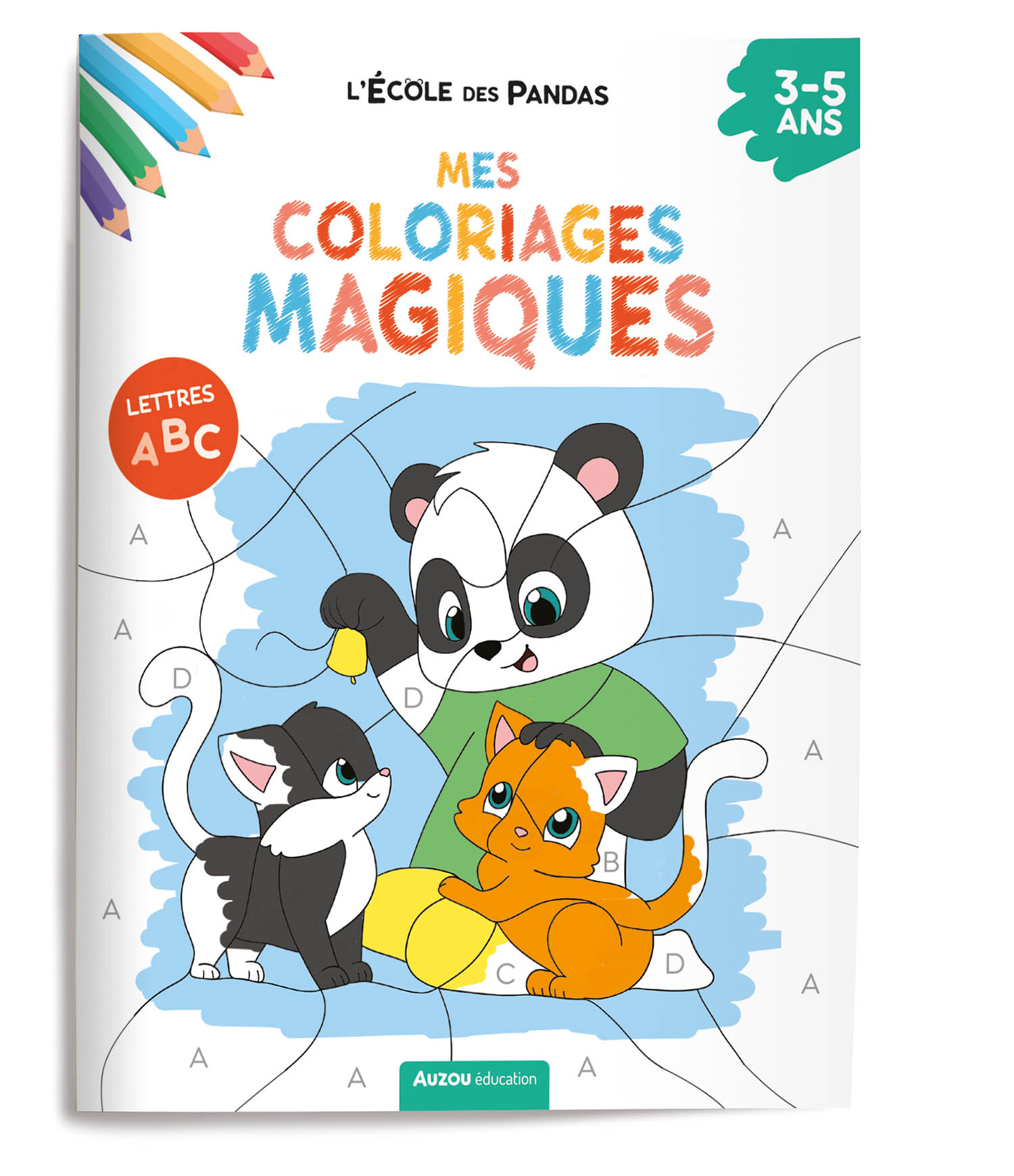 L'école Des Pandas - Mes Coloriages Magiques - Les Lettres L'école Des Pandas - Mes Coloriages Magiques - Les Lettres