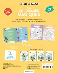 L'école Des Pandas - Mes Coloriages Magiques - Les Lettres L'école Des Pandas - Mes Coloriages Magiques - Les Lettres
