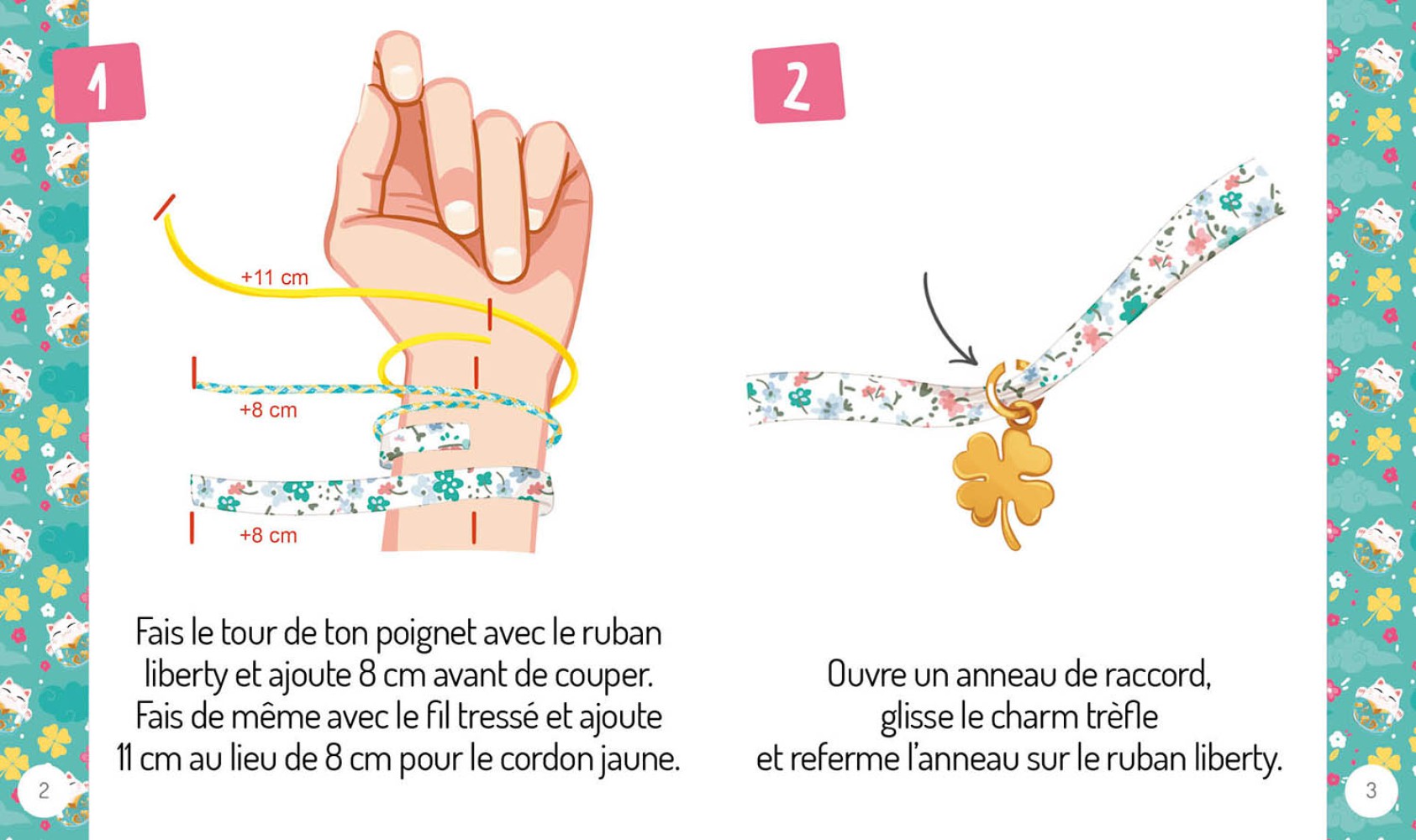 Mon accumulation de bracelets kawaii