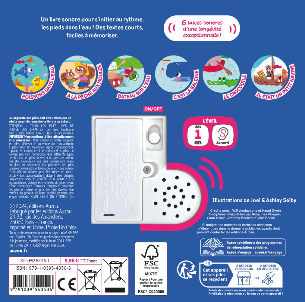 MES COMPTINES QUI FONT PLOUF !