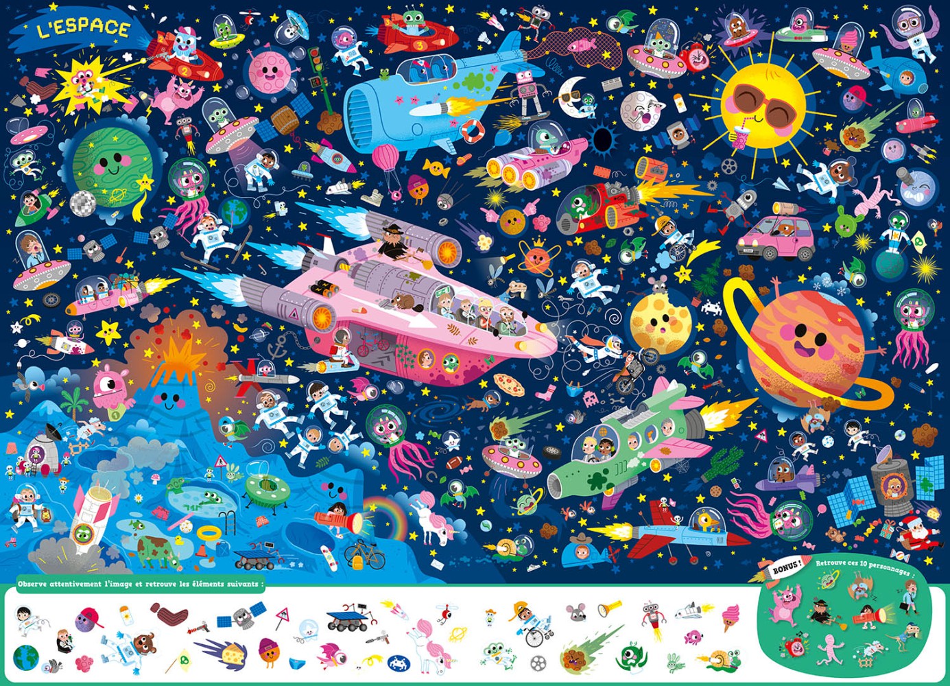 Cherche Et Trouve Géant - Qui Brille Dans Le Noir !