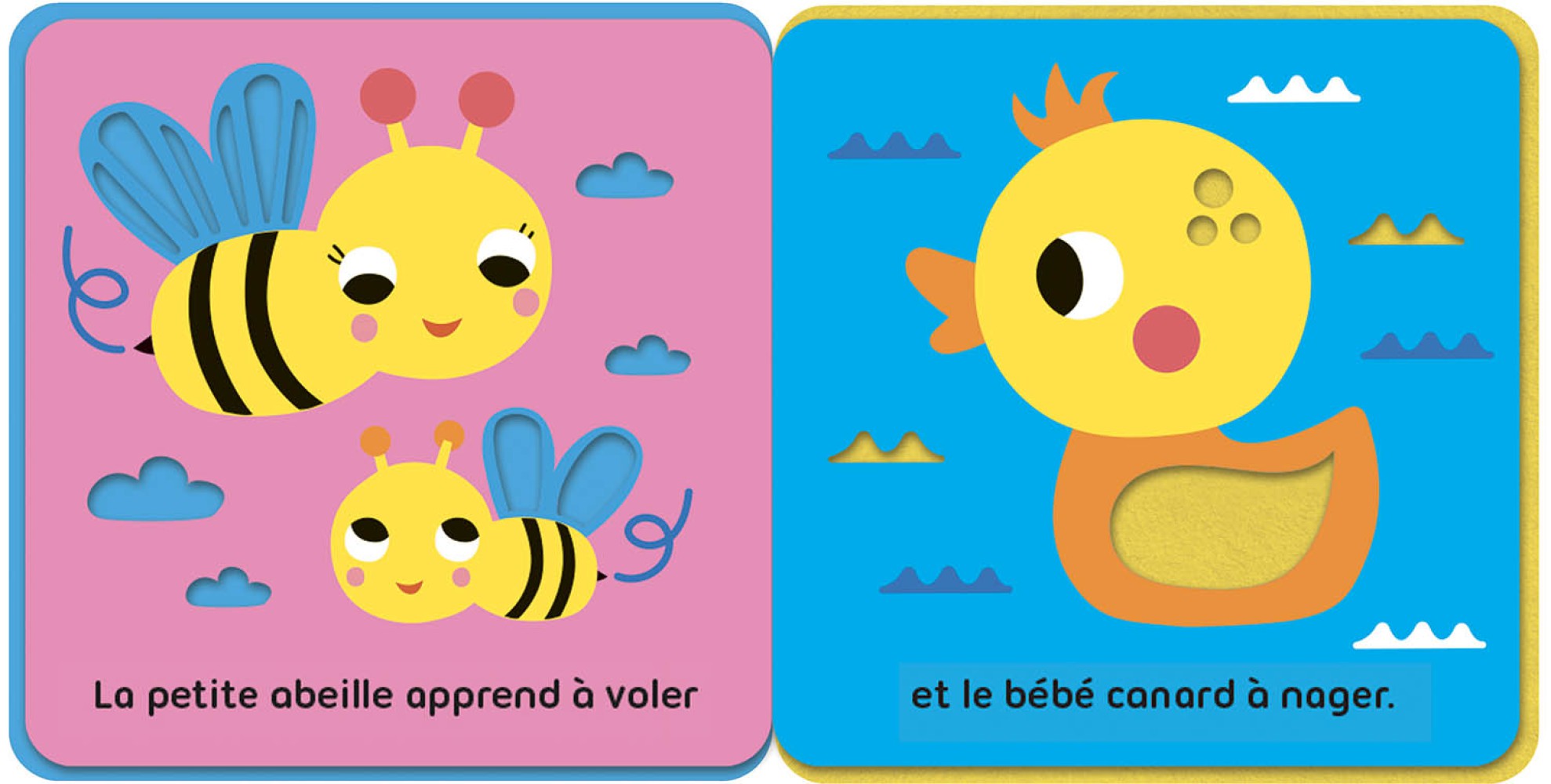 Livre Poussette Feutrine - Petits Amis Livre Poussette Feutrine - Petits Amis