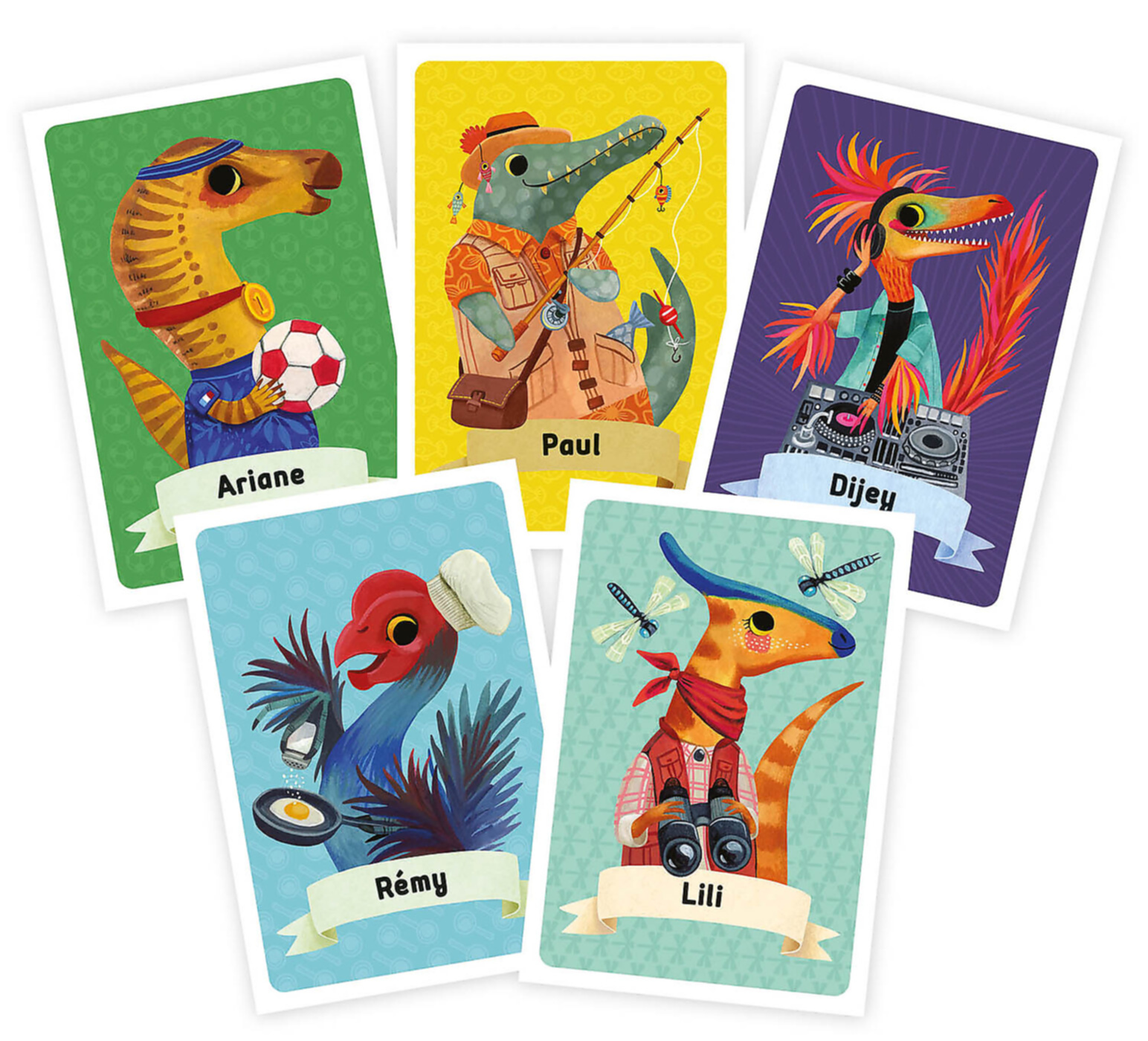 Jeu De Mistigri -  Dinosaure
