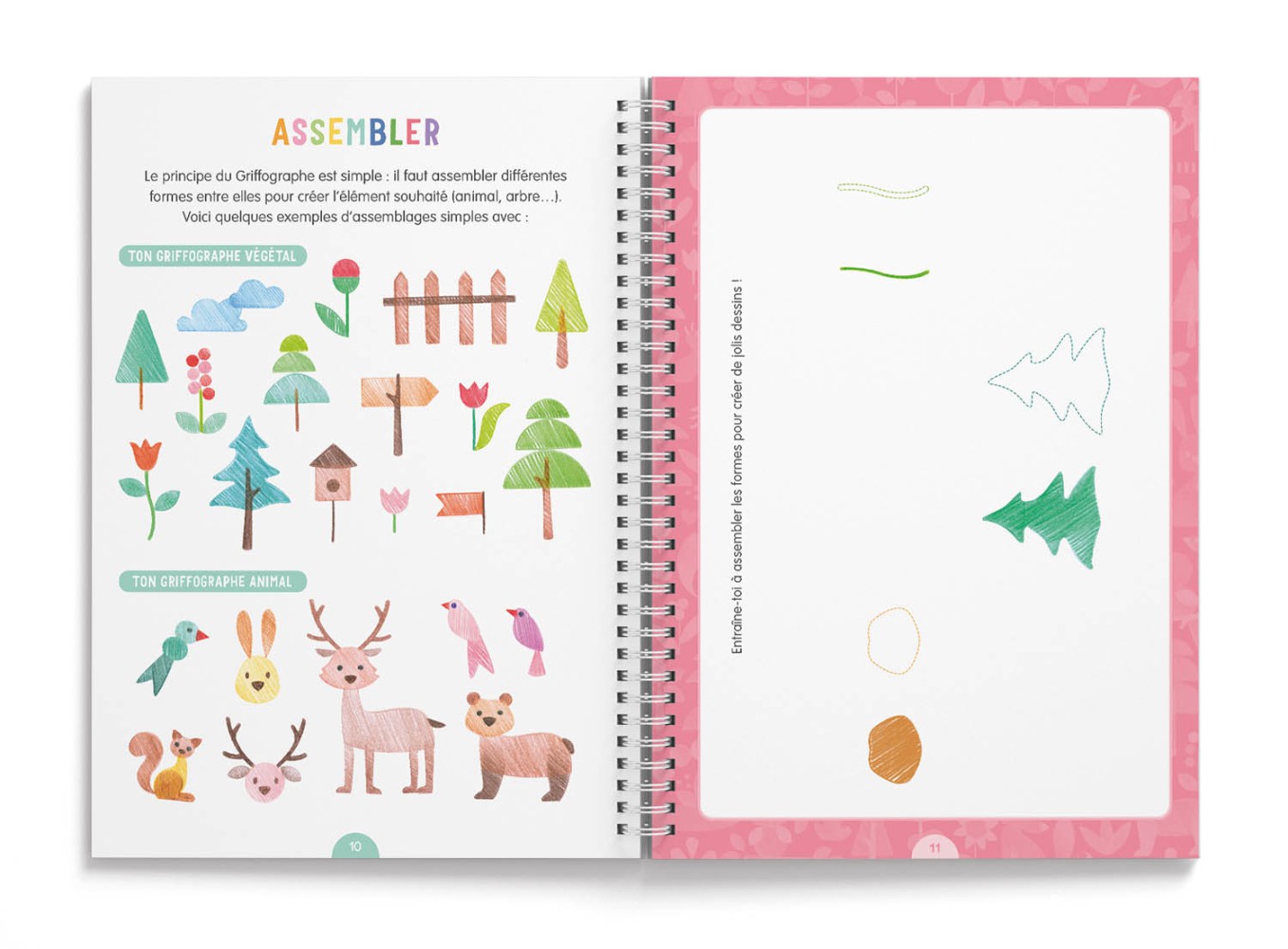 Je dessine pas à pas avec le griffographe - Dans la forêt Je dessine pas à pas avec le griffographe - Dans la forêt