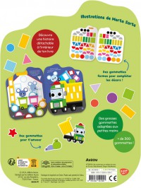 Gommettes Formes - L'aventure De Petit Camion-Poubelle Gommettes Formes - L'aventure De Petit Camion-Poubelle