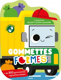 Gommettes formes - L'aventure de petit camion-poubelle Gommettes formes - L'aventure de petit camion-poubelle