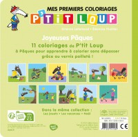 Mes Premiers Coloriages - P'tit Loup - Joyeuses Pâques Mes Premiers Coloriages - P'tit Loup - Joyeuses Pâques