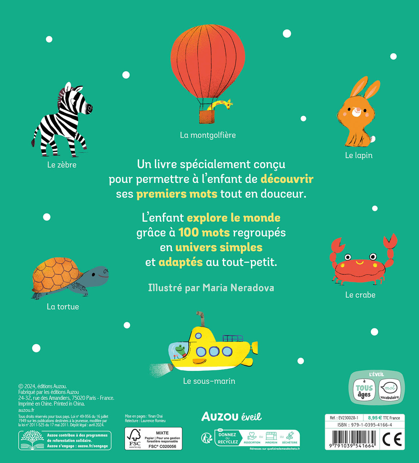 MES 100 MOTS POUR DECOUVRIR LE MONDE