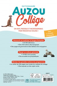 DICTIONNAIRE AUZOU COLLEGE