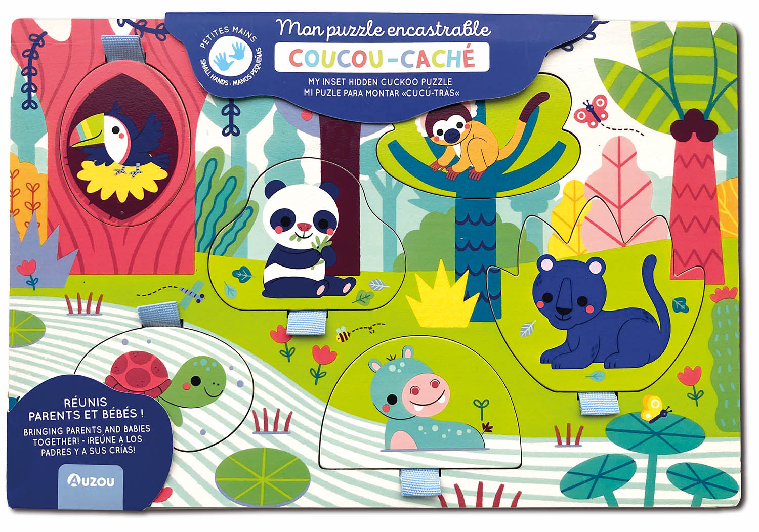 Mon Premier Puzzle D'encastrement - Coucou Caché