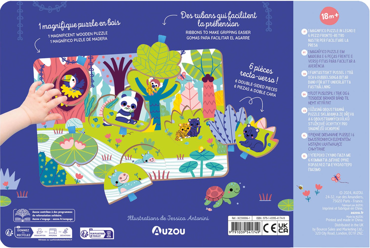 Mon Premier Puzzle D'encastrement - Coucou Caché