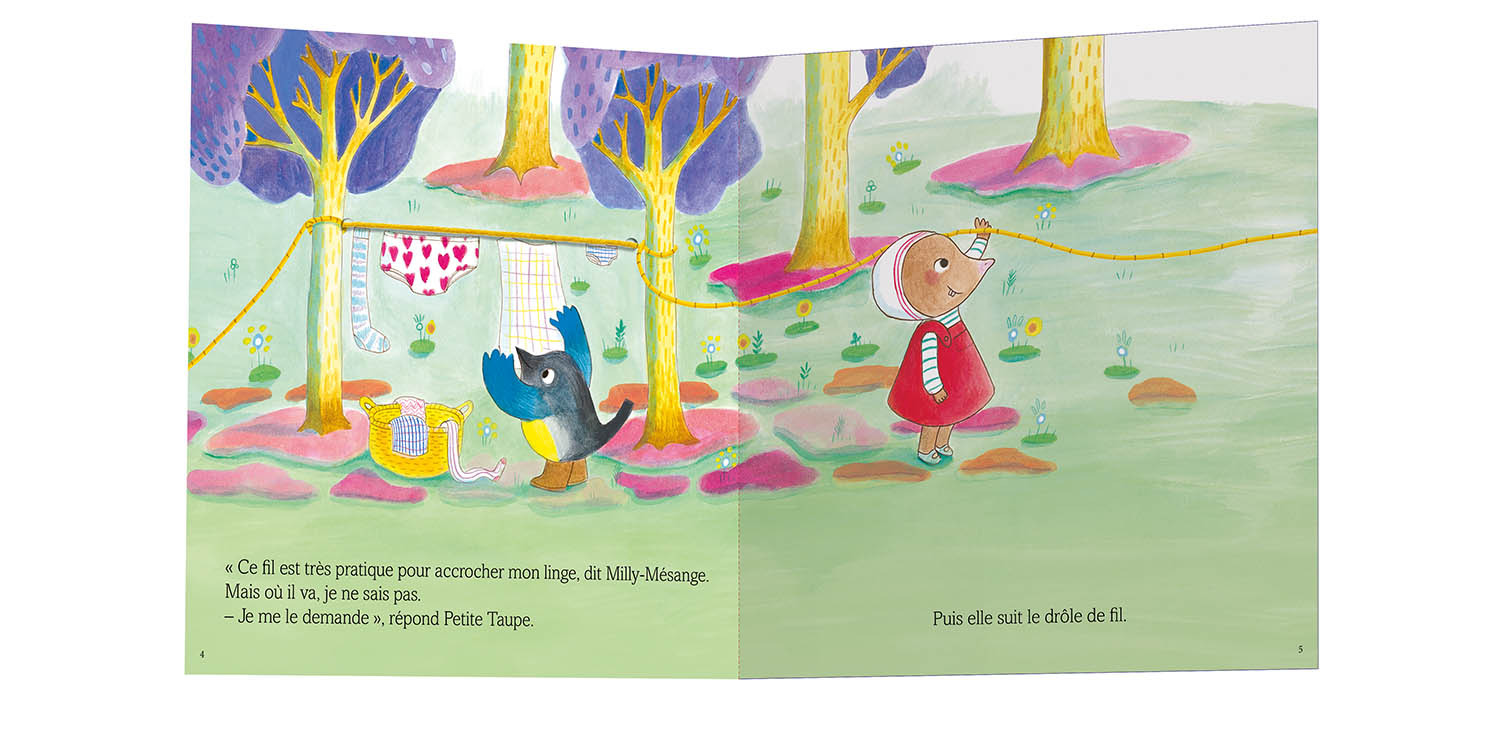 Petite Taupe Et Le Drîle De Fil