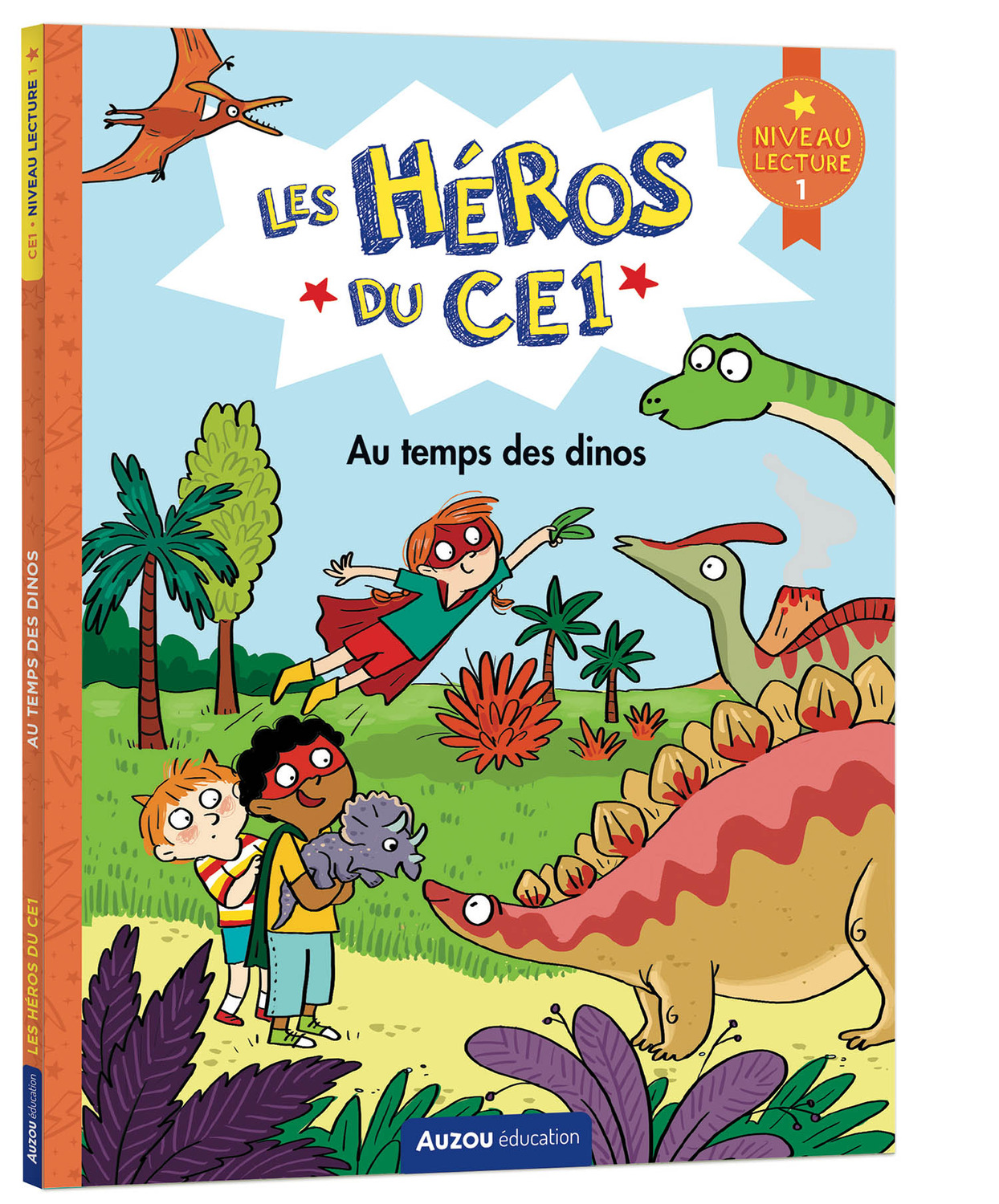 Les Héros Du Ce1 - Niveau 1 - Au Temps Des Dinos