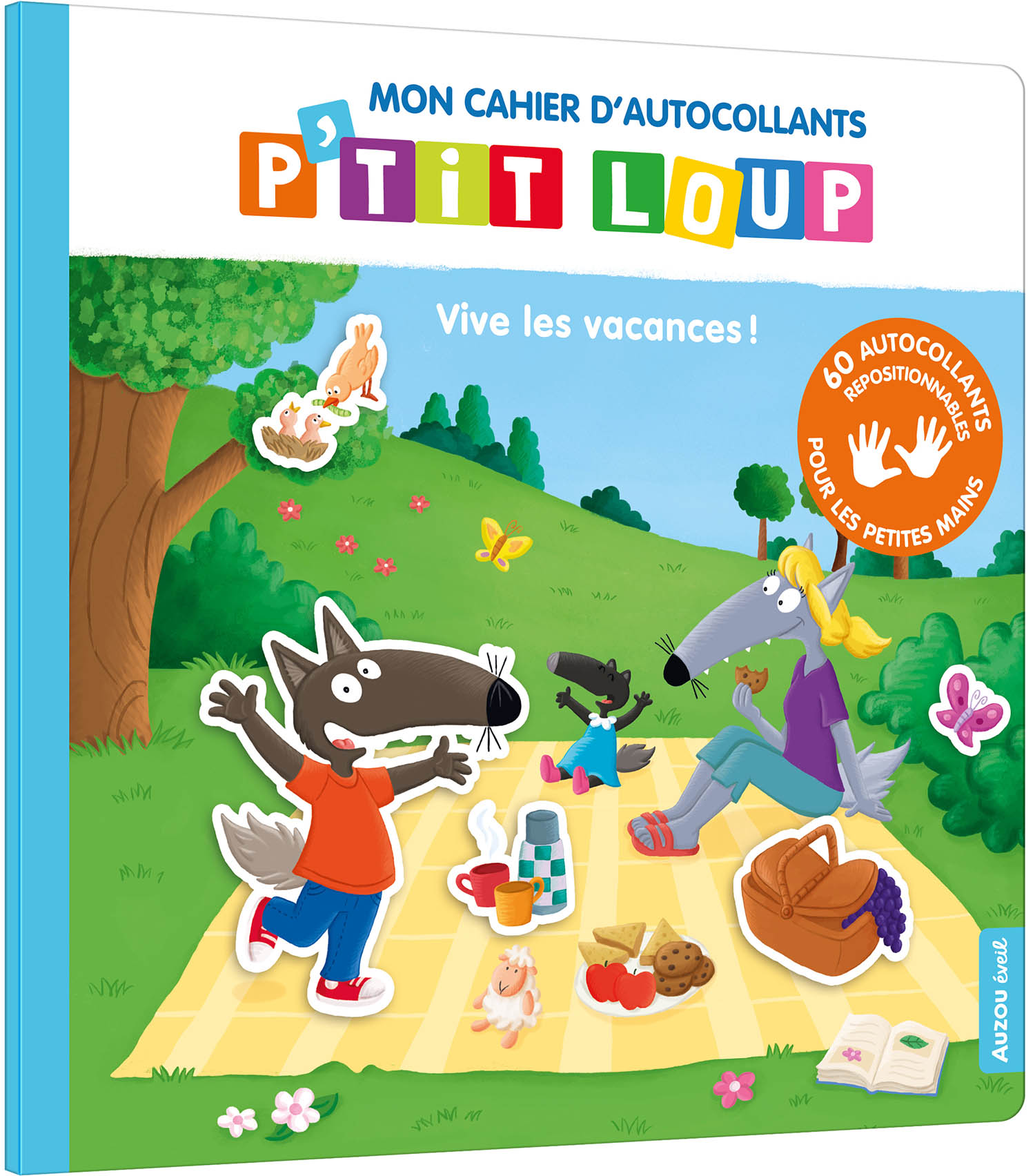 Mon Cahier D'autocollants P'tit Loup - Vive Les Vacances ! Mon Cahier D'autocollants P'tit Loup - Vive Les Vacances !